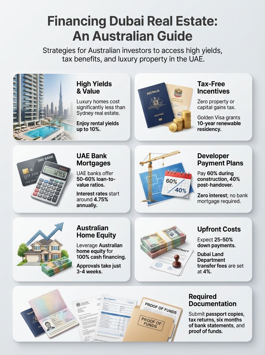 Financing Options For Australians Investing In Dubai Property Financing Options For Australians Investing In Dubai Property