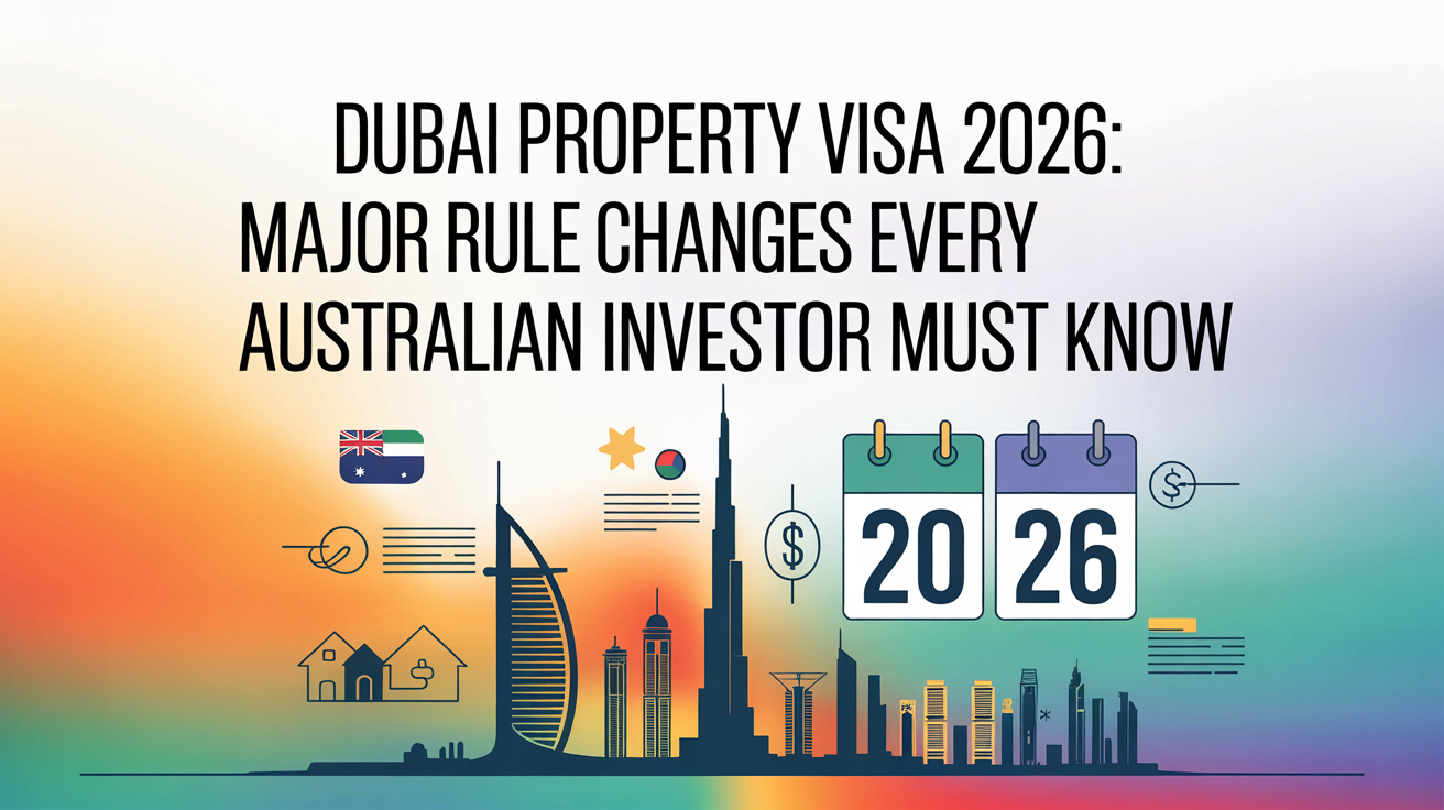Dubai Property Visa 2026 Major Rule Changes Every Australian Investor Must Know Dubai Property Visa 2026 Major Rule Changes Every Australian Investor Must Know