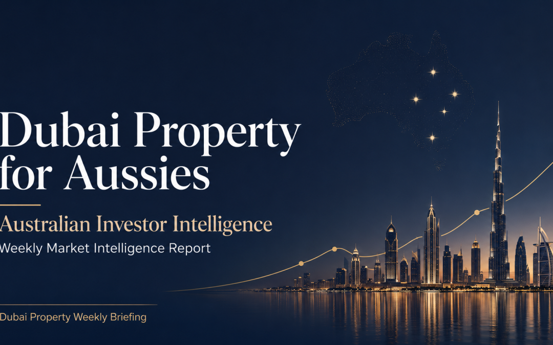 Dubai Property Weekly Intelligence Report — 17 July 2026 | Issue #1