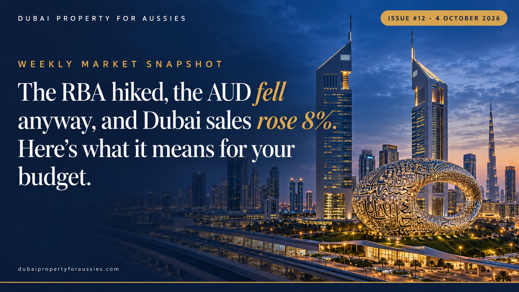Dubai Property Market Snapshot Issue 12 Dubai Property Market Snapshot Issue 12